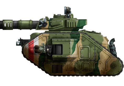 The Art Of Warhammer 40000 — The Leman Russ And Its Variants