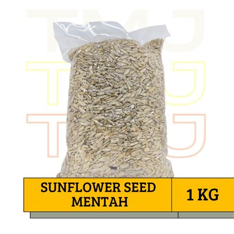 Jual SUNFLOWER SEEDS BIJI BUNGA MATAHARI KUPAS MENTAH 1 KG Shopee