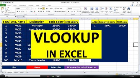 Vlookup In Excel Vlookup Formula Excel Me Vlookup Kaise Lagaye To Use Vlookup Formula In