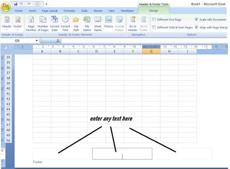 How To Create Edit And Show Headers And Footers In Excel Sheets