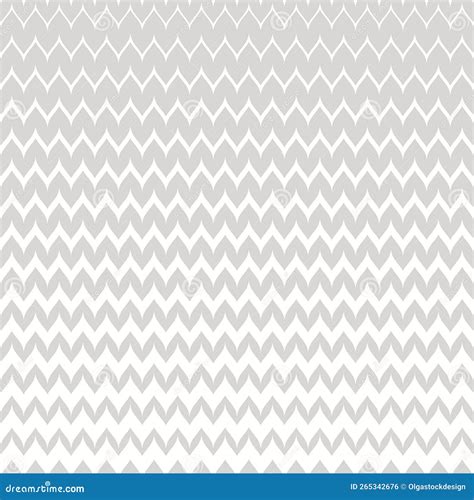 Vector Halftone Pattern Abstract Seamless Background With Zigzag Lines