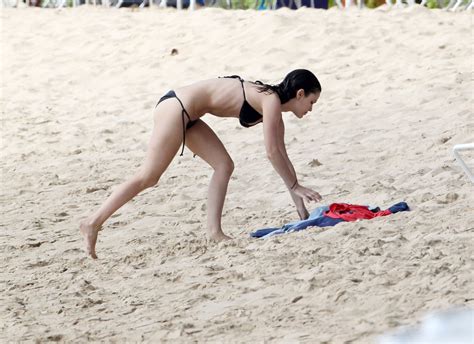 RACHEL BILSON Bikini Candids At A Beach In Barbados HawtCelebs