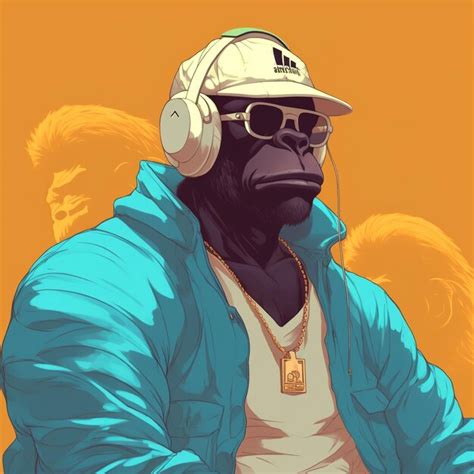 Premium Photo Graphic Of Gorilla