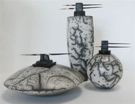 Naked Raku Vessels By Judith Paisley