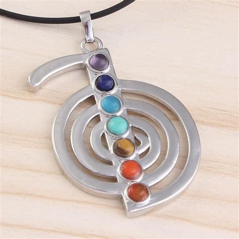 Xinshangmie Silver Plated Universe Energy Symbol Shaped Pendant