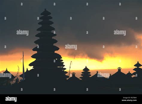 Bali Temple Besakih Stock Photo - Alamy