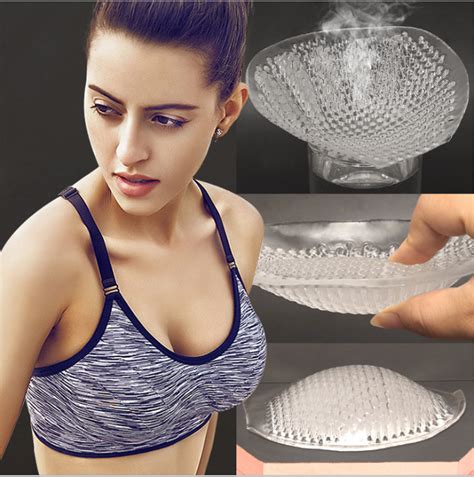 Push Up Honeycomb Shaped Swimming Suit Bikini Bra Pads Silicone Bra Insert Pads Bi Up Lift