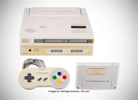 Ultra Rare Nintendo Playstation Super Nes Cd Rom Prototype Headed To
