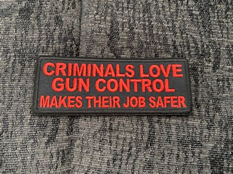 Gun Control Patch Fuck Gun Control Patch Pro A Morale Patch Etsy
