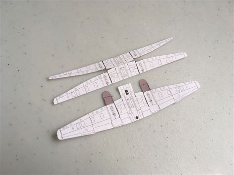 4D paper airplane - Model Kit, Paper Airplane Template | Paper airplane ...