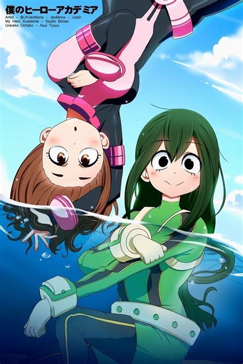 Pin De Yukina Bushido En Boku No Hero Academia Tsuyu Personajes De Anime Fondo De Anime