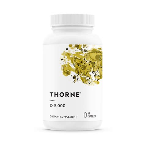 Купить Витамин D3, Vitamin D-5000 IU, Thorne Research в Москве