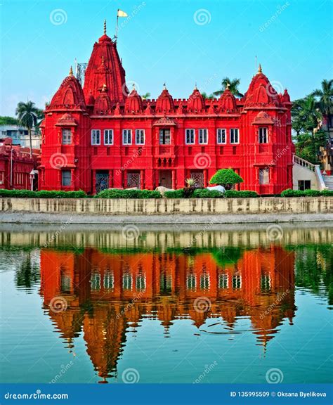 Shree Digambar Jain Parasnath Mandir Belgachia Kolkata Stock Image