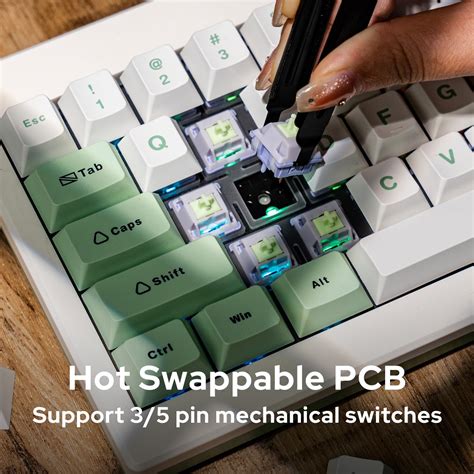 Mua Epomaker Shadow X Gasket Mechanical Keyboard With Screen Hot Swappable Modes Ghz