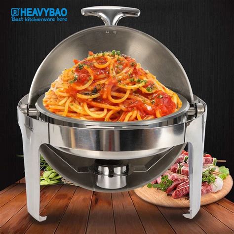 Heavybao High Capacity Hotel Use Luxury Roll Top Stainless Steel Fuel