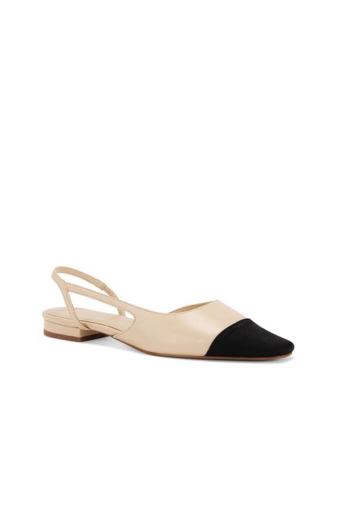 RAYE Dorit Flat In Nude Black REVOLVE