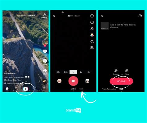 Cómo hacer un Live en TikTok o transmisión en vivo BrandMe