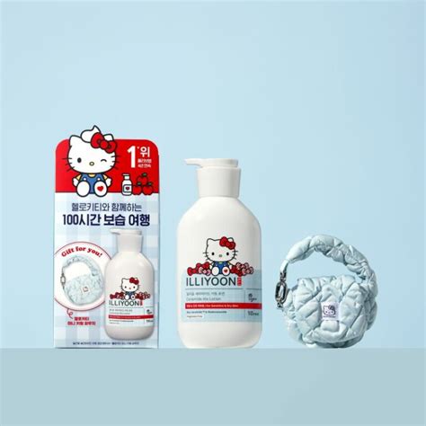 illiyoon   kitty adorable skincare collaboration  delights fans