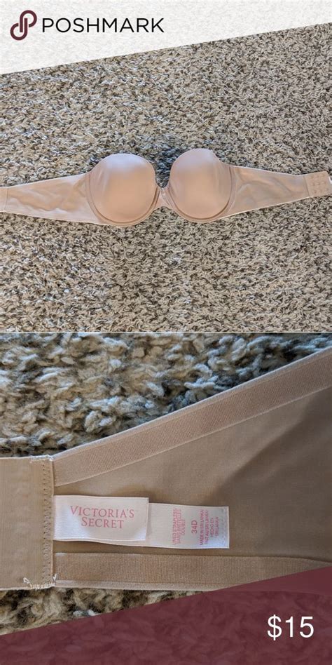 Nude Strapless Victoria Secret Bra