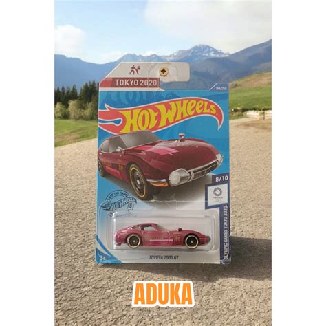 HOT WHEELS Toyota 2000 GT Olympic Tokyo 2020 BEST FOR COLLECTION Shopee Malaysia