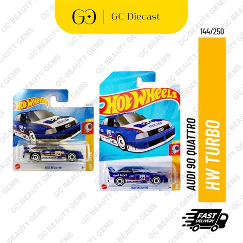 READY STOCK Hot Wheels Audi 90 Quattro Long Short Card Blue Case G 2024 Shopee Malaysia