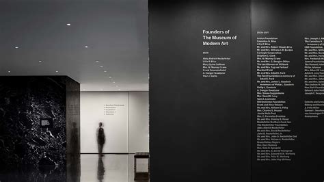 The Museum Of Modern Art Signage And Wayfinding Program Gensler