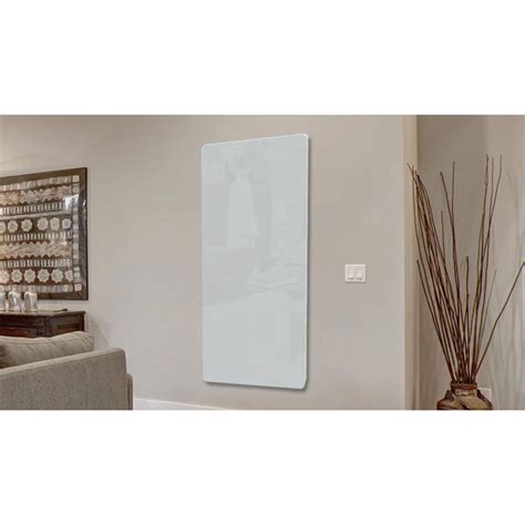 Carrera Panneau Rayonnant Verre Blanc Vertical 1500w Veepee