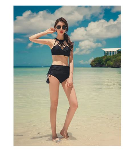 Klasik Renk Seksi Mayo Toptan Bikini Mayo Kad Nlar Y Ksek Belli Bikini Seksi Bikini