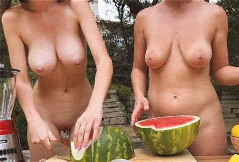 Naked Girls Making Watermelon Lemonade Videos Amateur Female