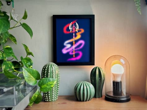 Lesbian Axe Pride Flag Art Original Drawing Made Printed In Canada Etsy