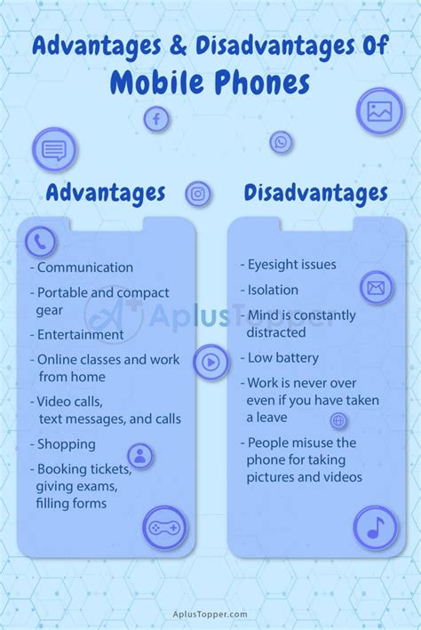 Advantages And Disadvantages Of Mobile Phones | Merits and Demerits of ...