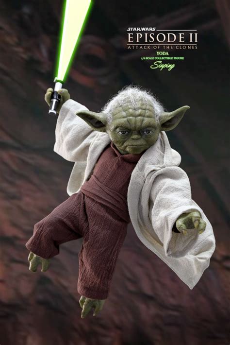 Hot Toys Yoda Aotc Scale Figure Bilder Des Endprodukts