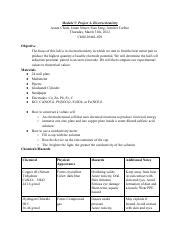 Module 5 Prelab Plan Pdf Module 5 Project 4 Electrochemistry