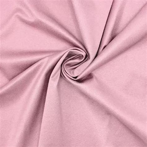 Tissu En Viscose Extensible Vieux Rose