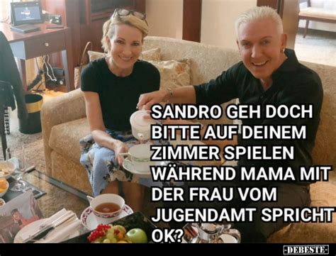 Sandro Geh Doch Bitte Auf Deinem Zimmer Spielen W Hrend Mama Mit Der