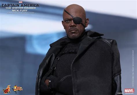 Capitán América El Soldado de Invierno Nick Fury 1 6 Hot Toys