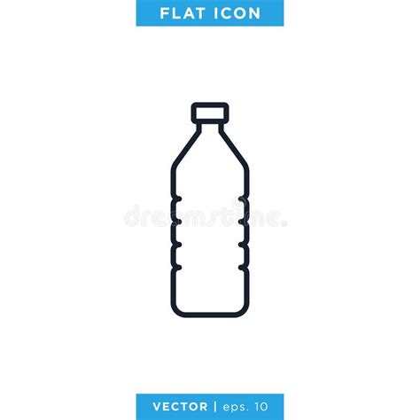 Editable Plastic Water Bottle Icon Stock Illustrations 900 Editable