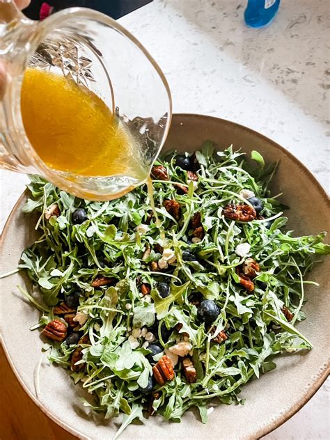 Summer Arugula Feta And Blueberry Salad Marie Bostwick