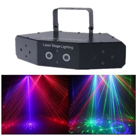 Eclairage Laser Ofeli® 6 Lentille Dmx Faisceau Rgb Multi Modèles Laser