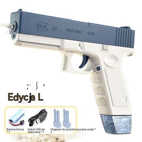 Elektryczny Automatyczny Pistolet Na Wod Glock Allegro Pl