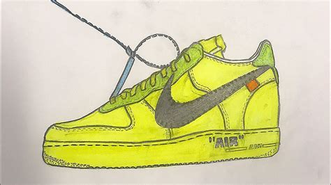 Geologija medtem ko Miniaturna nike air force 1 drawing ...