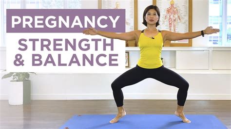 Pregnancy Strength Balance Pilates Matwork Beginner Min