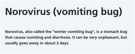 Norovirus – Little Cherubs Nature Kindergarten