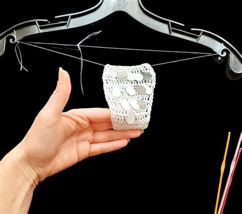 Women Hand Crochet Thong G String Silikone Lines Cotton Net Beachwear Bikini Micro Mini Bikini