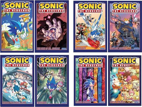 Sonic The Hedgehog Volume 8 Out Of The Blue Von Ian Flynn ISBN