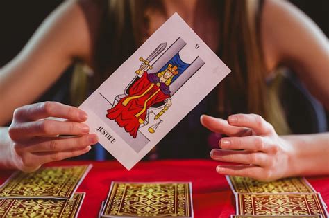 Premium Photo | Fortune teller using tarot cards