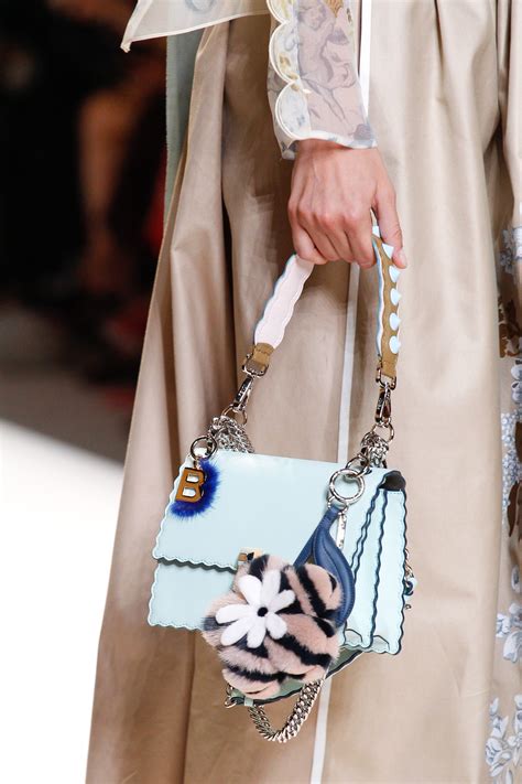 Fendi Springsummer 2017 Runway Bag Collection Spotted Fashion