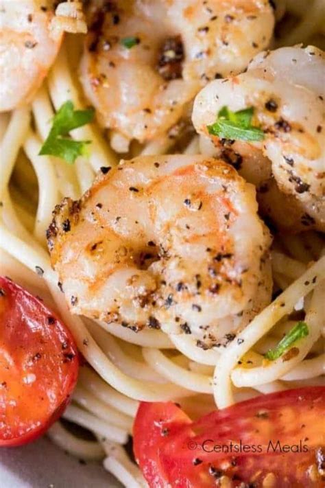 Garlic Shrimp Pasta (30 minute meal!) - The Shortcut Kitchen