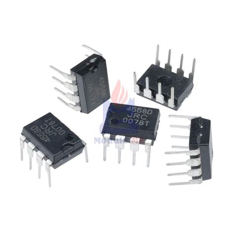 5 PCS JRC4558 4558 4558D JRC4558D DIP-8 Integrate IC Chip: Amazon.com ...