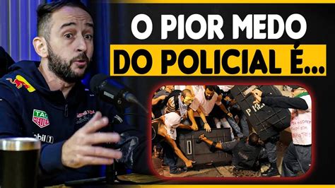 POR ISSO O POLICIAL APANHA NA RUA RODRIGO GOMES SERVIDOR DO MPRJ